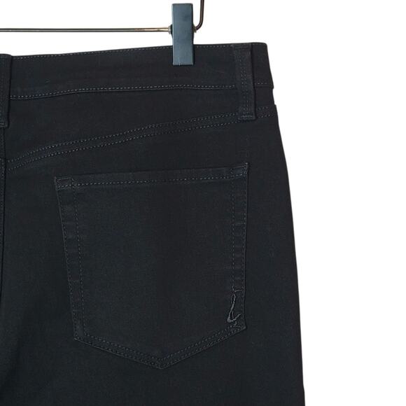 Style & Co Black Boot Leg Denim Jean Bootcut High Rise Classic Stretch Fit 12 - Picture 9 of 14